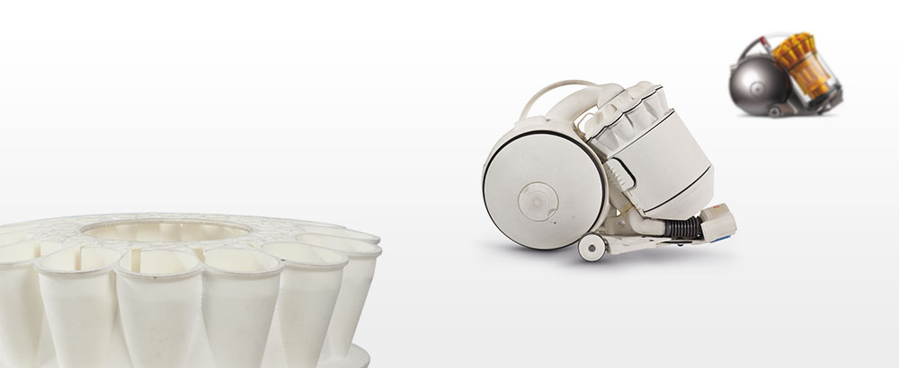 Dyson silindir süpürgenin prototipi