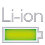 Lityum iyon bataryayı gösteren grafik